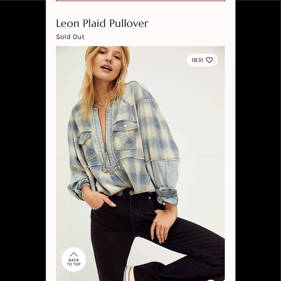 Free People Tops - BNWT Free People Leon Pullover- Xsmall